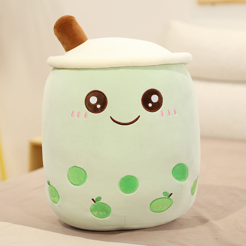 Tea Cup Toy Bubble Tea Pillow