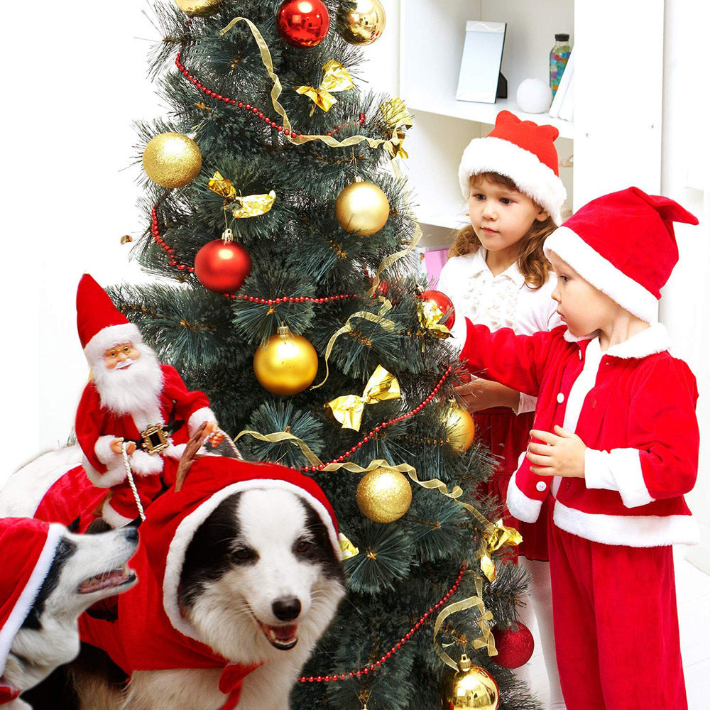 Dog Christmas Clothes Santa Claus