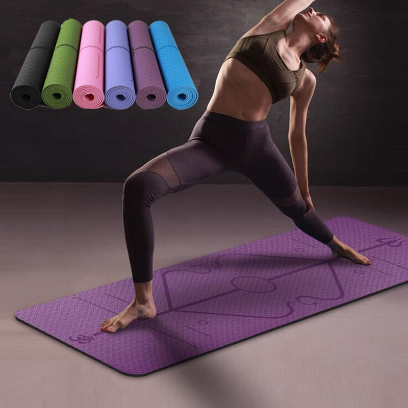 Non Slip TPE Yoga Mat