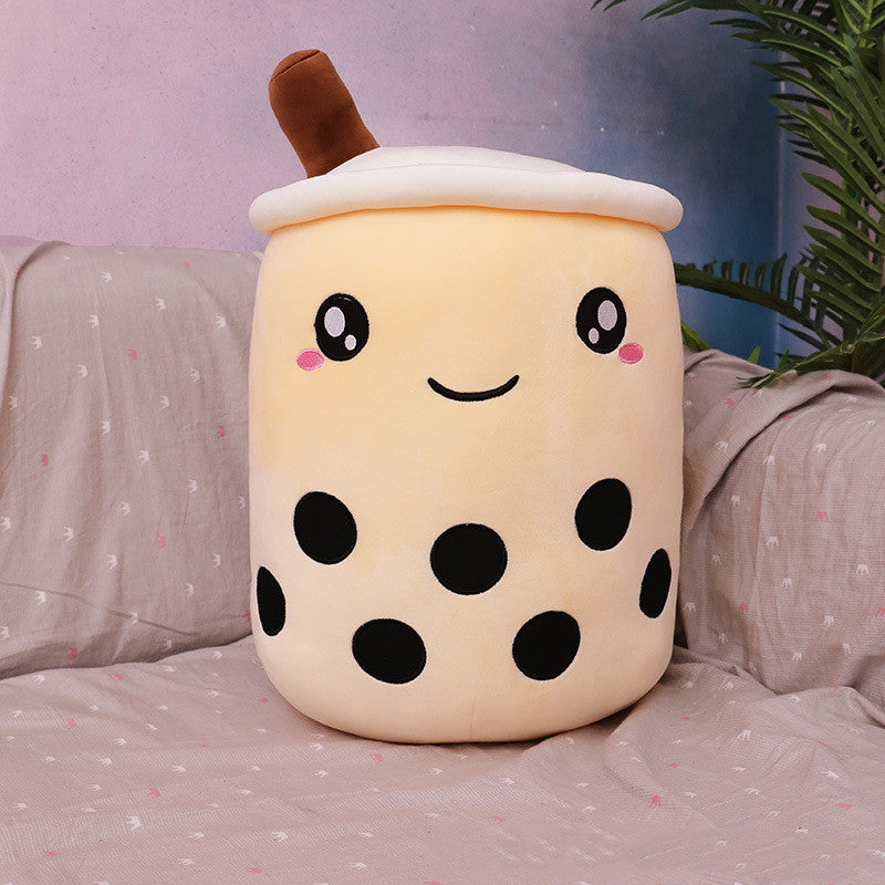 Tea Cup Toy Bubble Tea Pillow