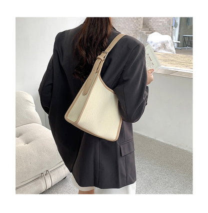 Female Summer New Stitching Shoulder