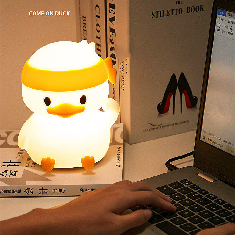 Silicone Duck Night Light