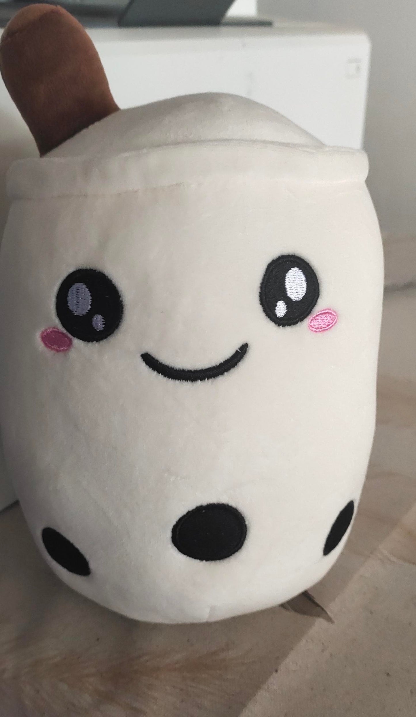 Tea Cup Toy Bubble Tea Pillow