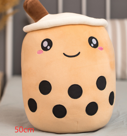 Tea Cup Toy Bubble Tea Pillow